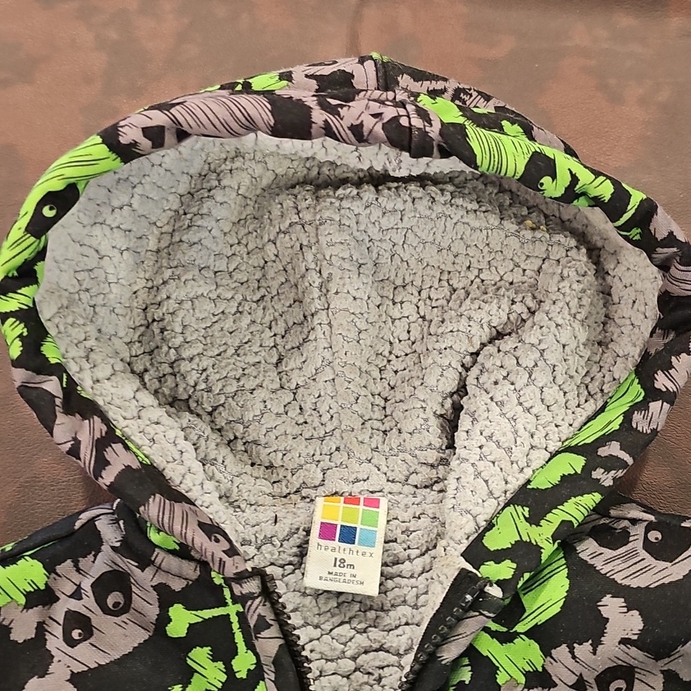 L Toddler Boys Skull Jacket For 18 Months - Picture 5 of 8